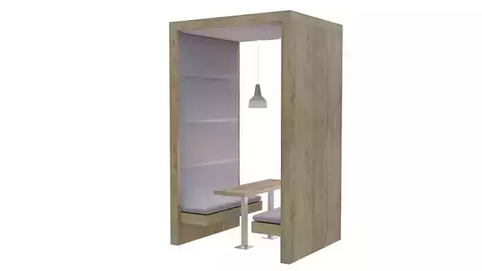 Table in a box 3D model