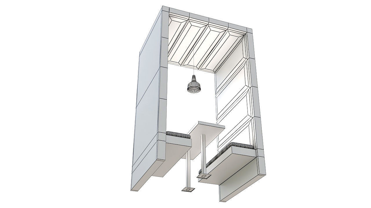 Table in a box 3D model_9