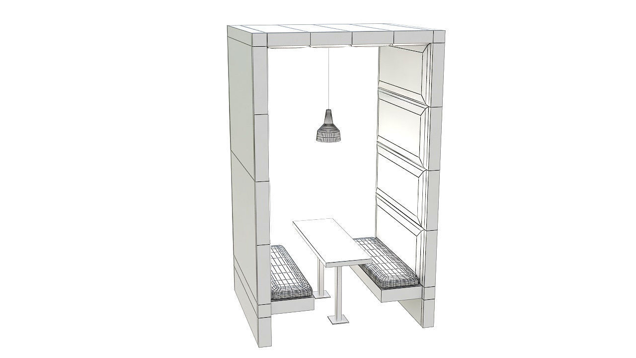 Table in a box 3D model_7