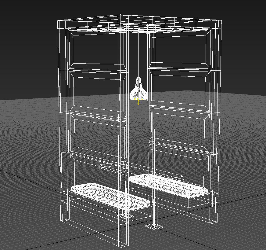 Table in a box 3D model_11