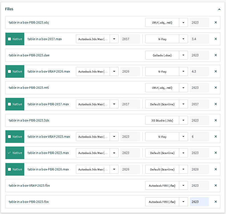Table in a box 3D model_15