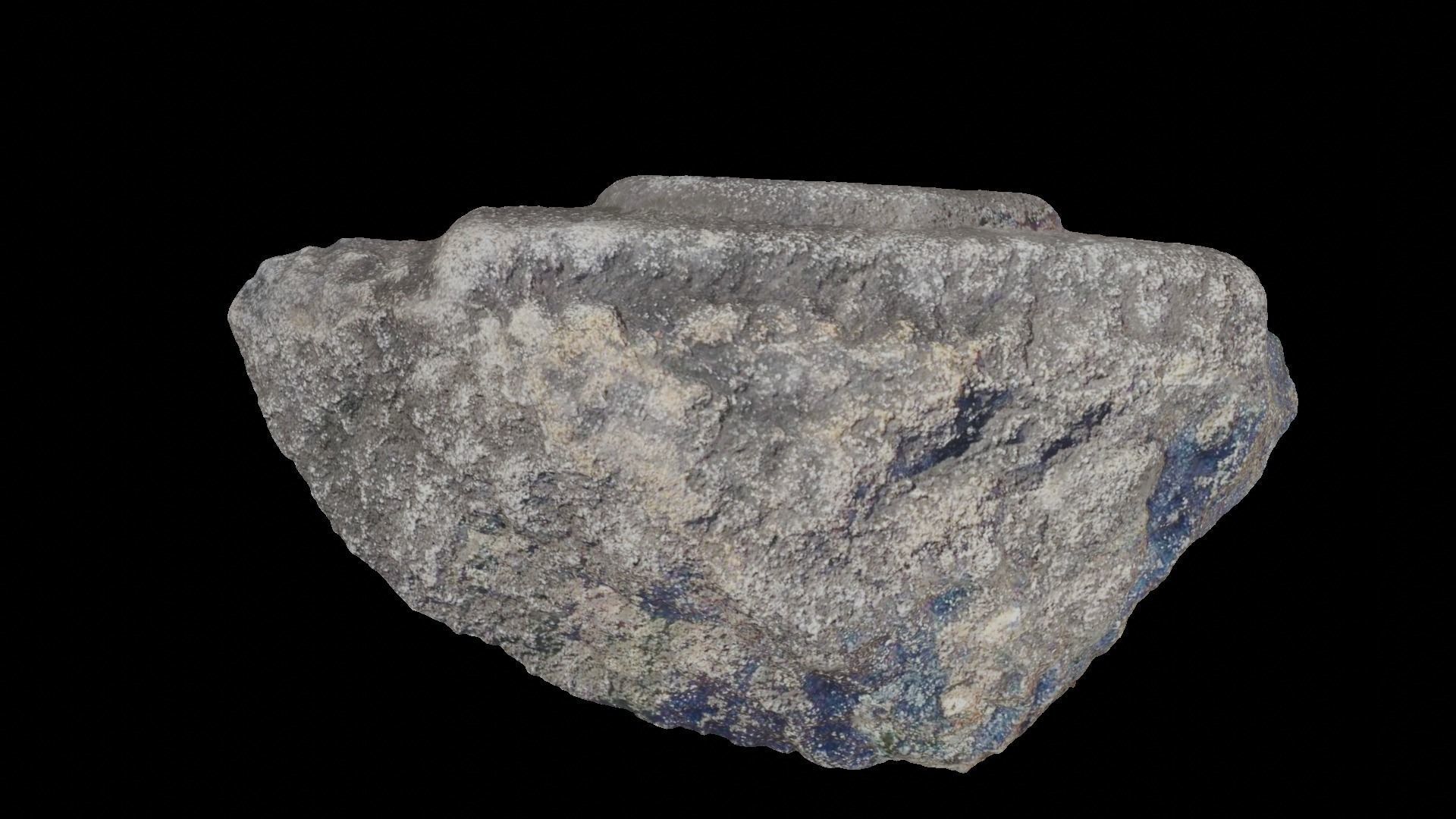 Wave Stone 3D model_5