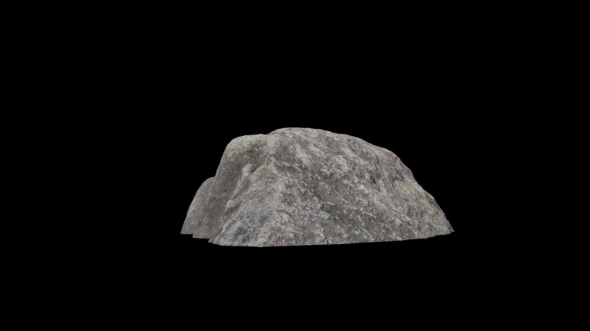 Wave Stone 3D model_2
