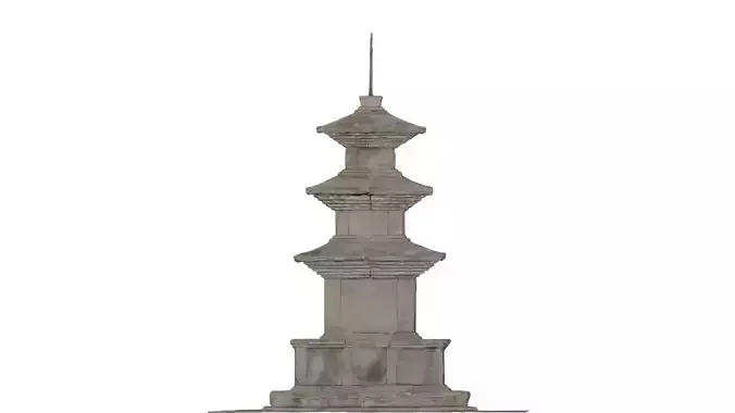 Korean Traditional Stone Pagoda 