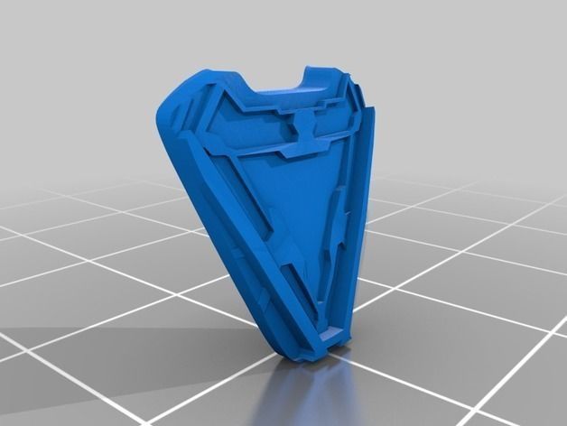 iron man incredible bust 3D print model_5