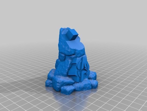 iron man incredible bust 3D print model_1