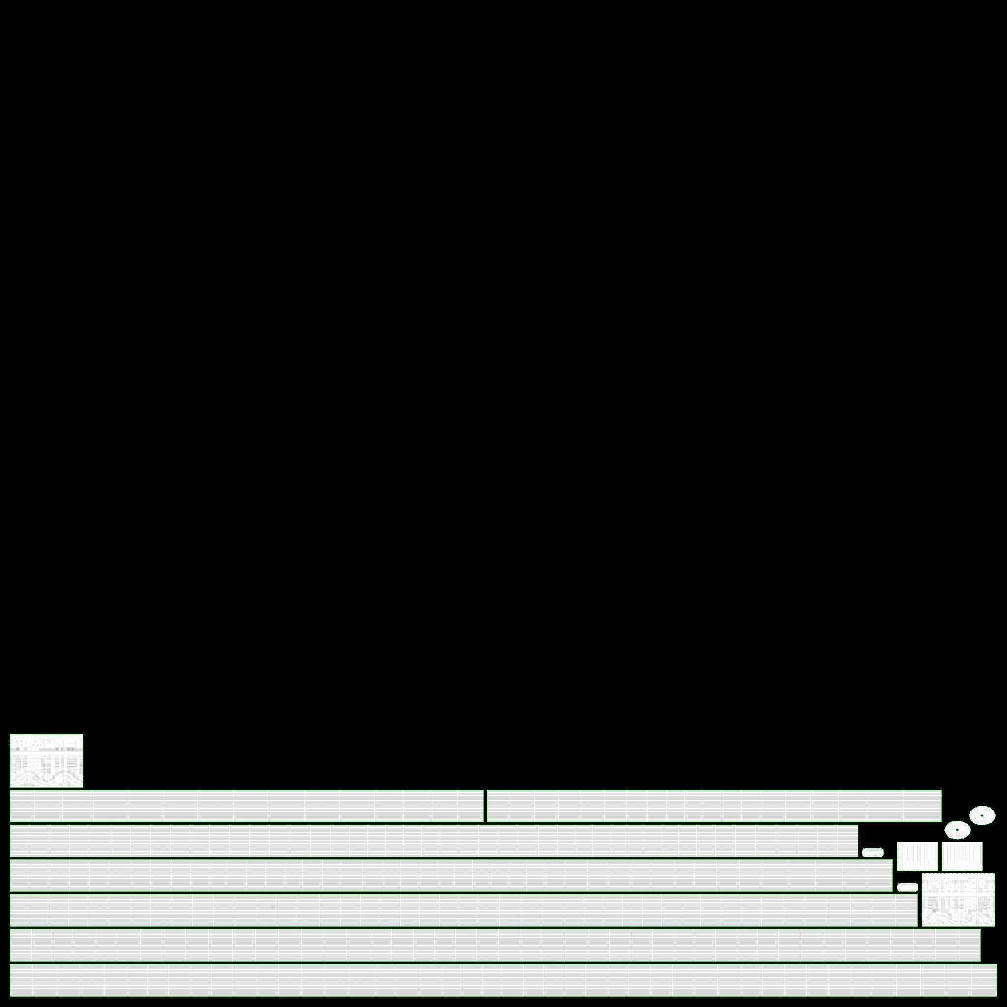 Black Lightning cable double sided 3D model_11
