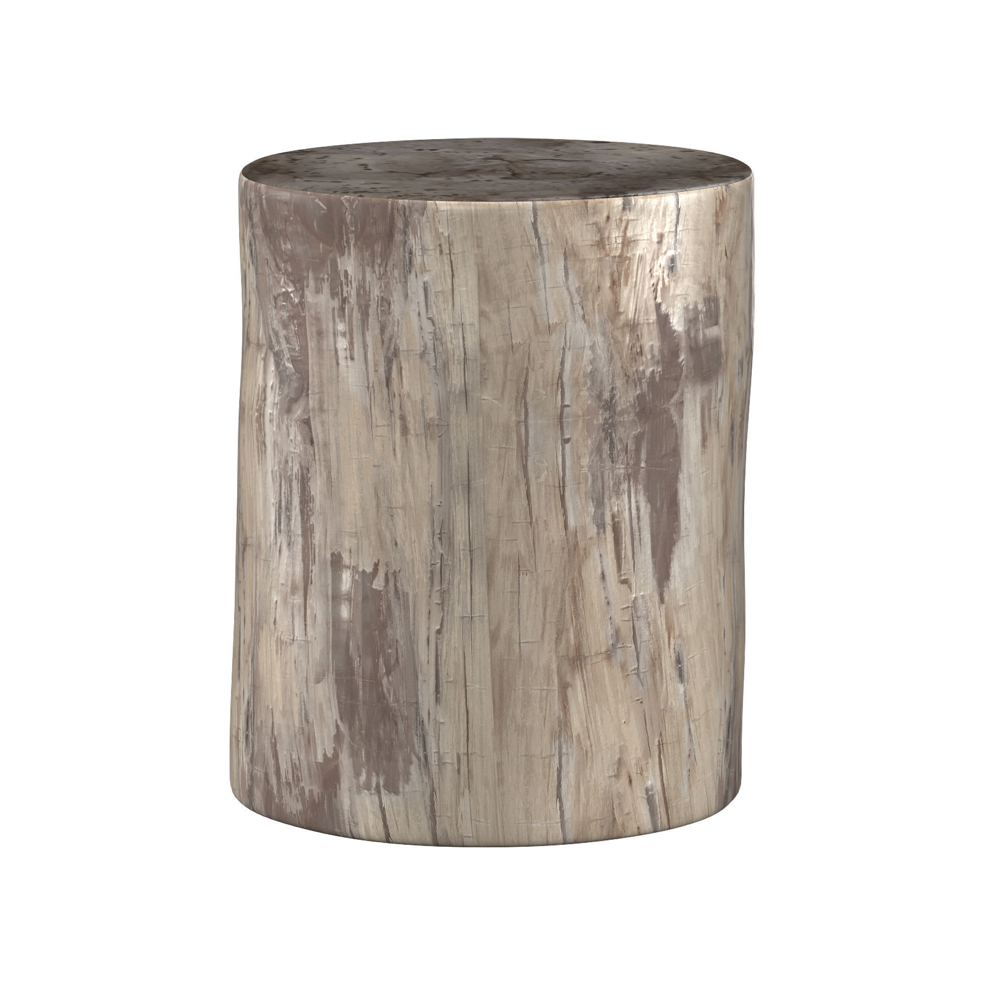 Petrified Stump Side Table 3D model_1