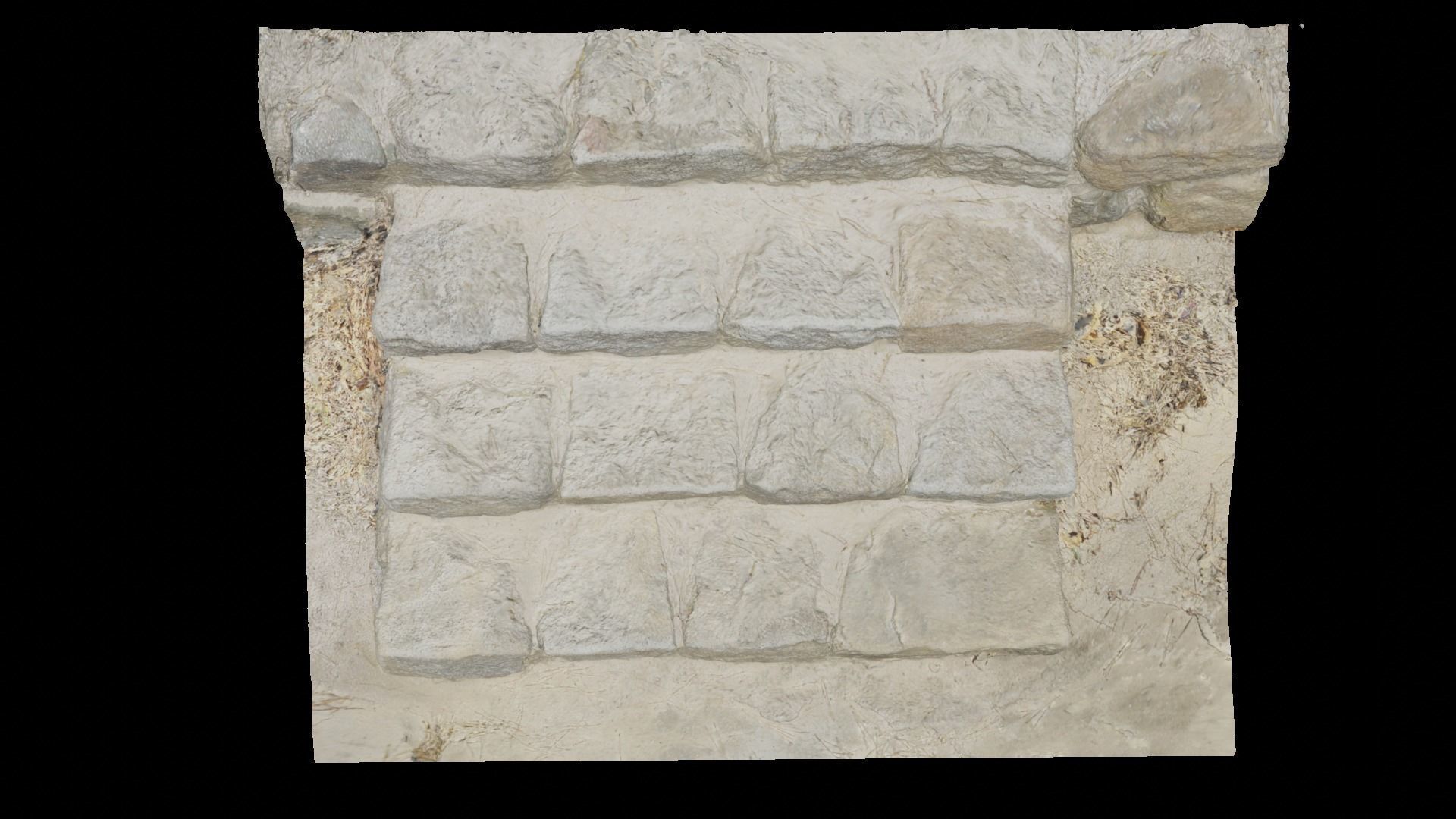 Stone Steps  3D model_3