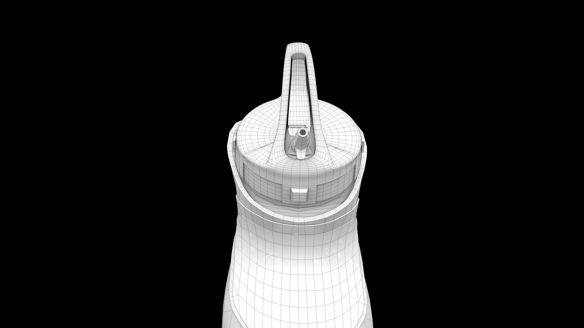 Sport Water Bottle 3D model_11
