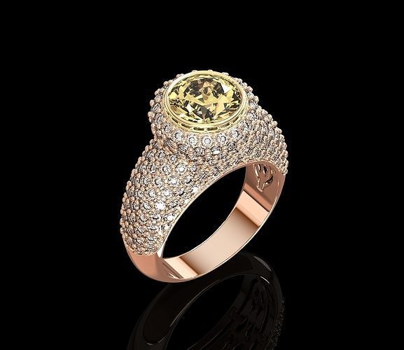 Perfect ring 3D print model