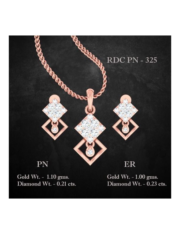 51 Light Wt Pendant Earrings set 3dm stl 3 view renders 3D print model_30