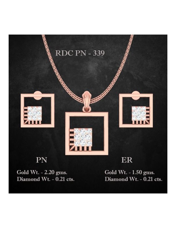 51 Light Wt Pendant Earrings set 3dm stl 3 view renders 3D print model_44