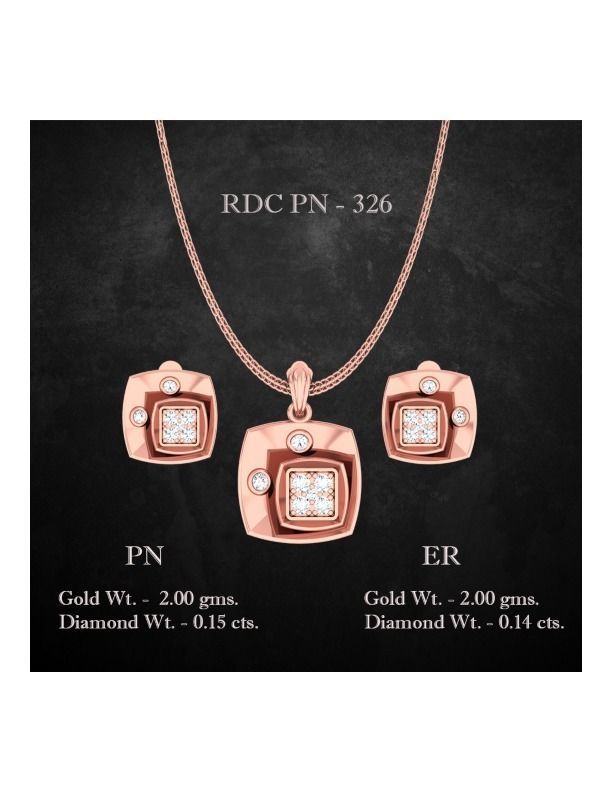 51 Light Wt Pendant Earrings set 3dm stl 3 view renders 3D print model_31