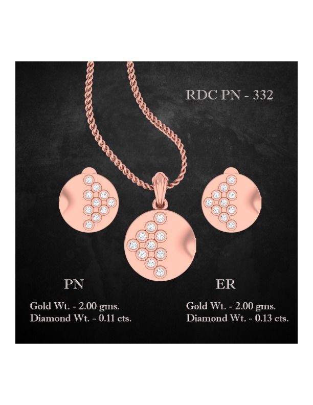 51 Light Wt Pendant Earrings set 3dm stl 3 view renders 3D print model_37