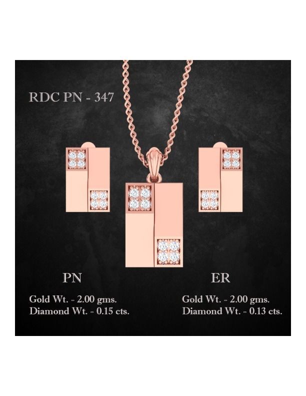 51 Light Wt Pendant Earrings set 3dm stl 3 view renders 3D print model_52