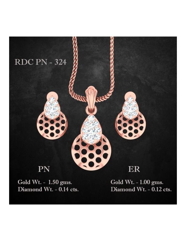 51 Light Wt Pendant Earrings set 3dm stl 3 view renders 3D print model_29