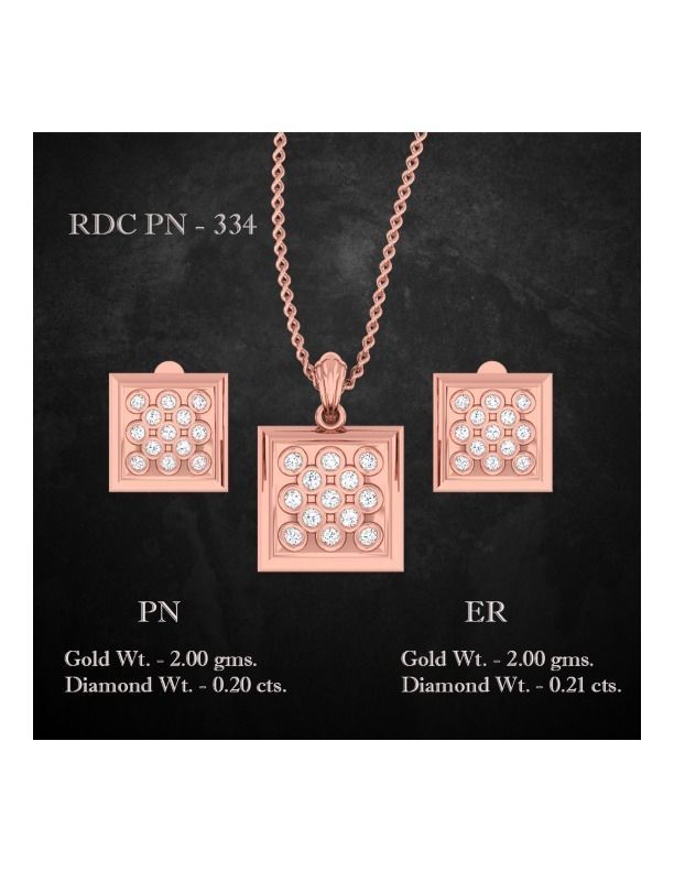 51 Light Wt Pendant Earrings set 3dm stl 3 view renders 3D print model_39