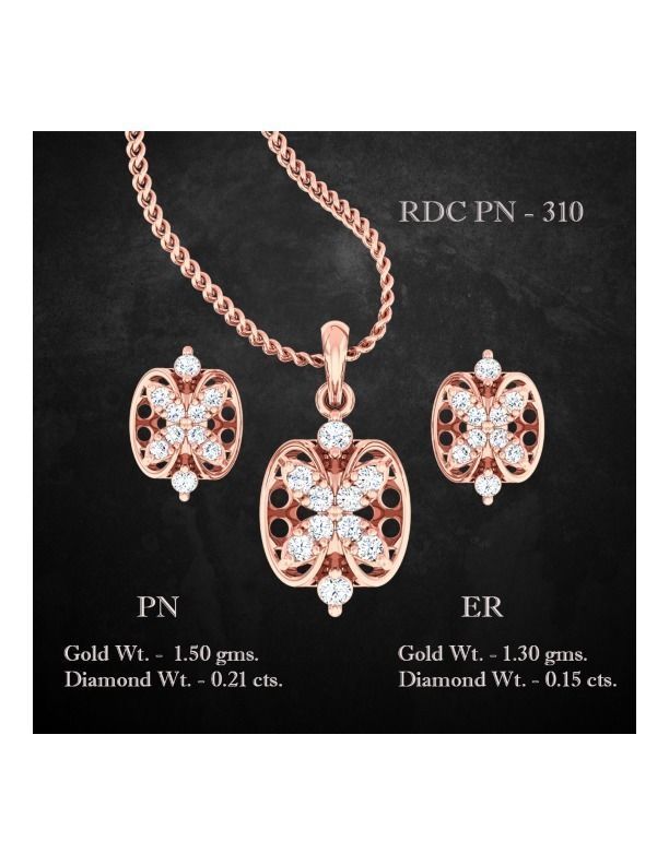 51 Light Wt Pendant Earrings set 3dm stl 3 view renders 3D print model_15