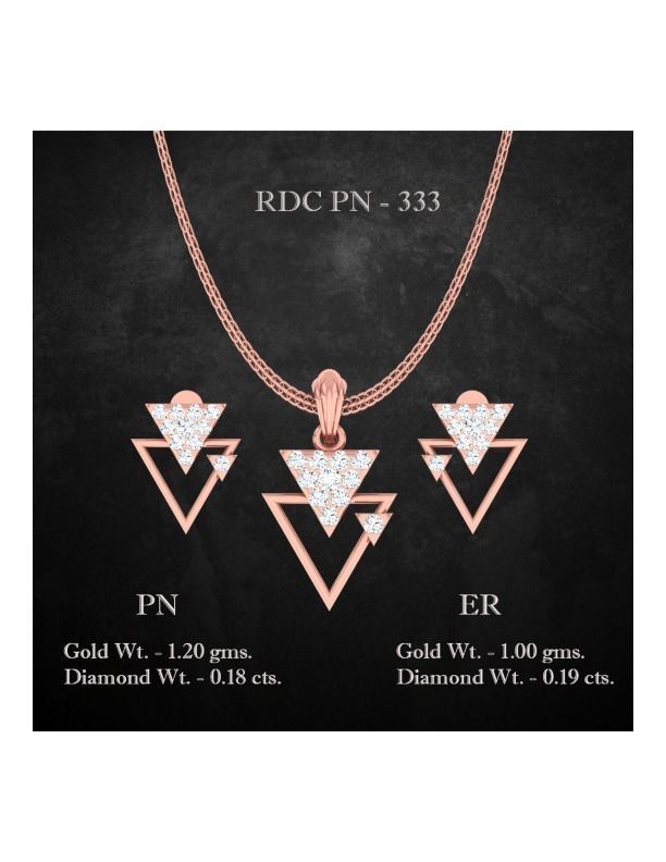 51 Light Wt Pendant Earrings set 3dm stl 3 view renders 3D print model_38