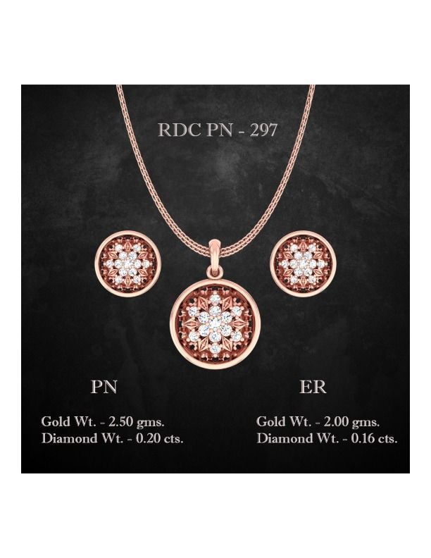 51 Light Wt Pendant Earrings set 3dm stl 3 view renders 3D print model_4