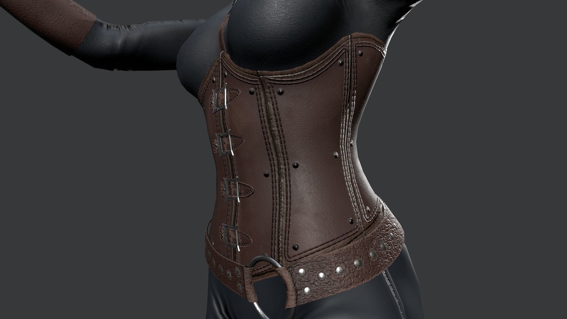 Assassins PACK Low-poly 3D model_31