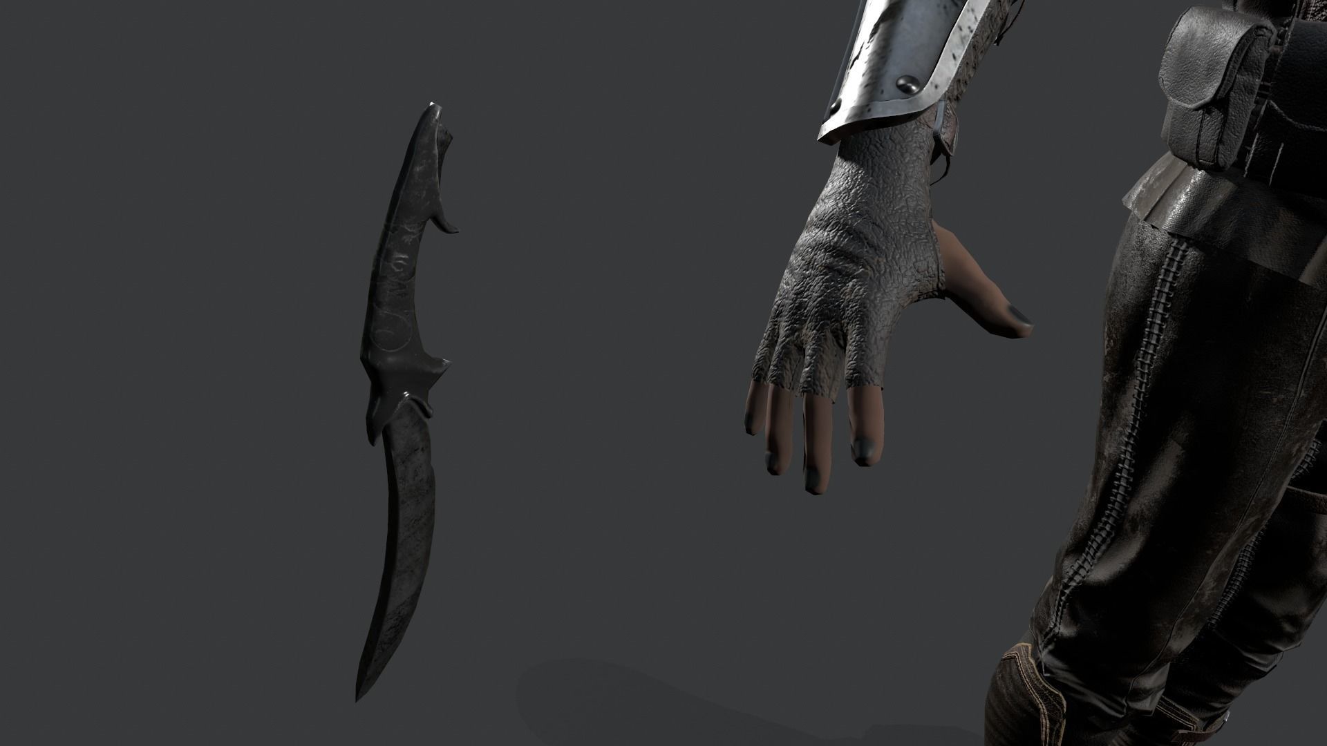 Assassins PACK Low-poly 3D model_26