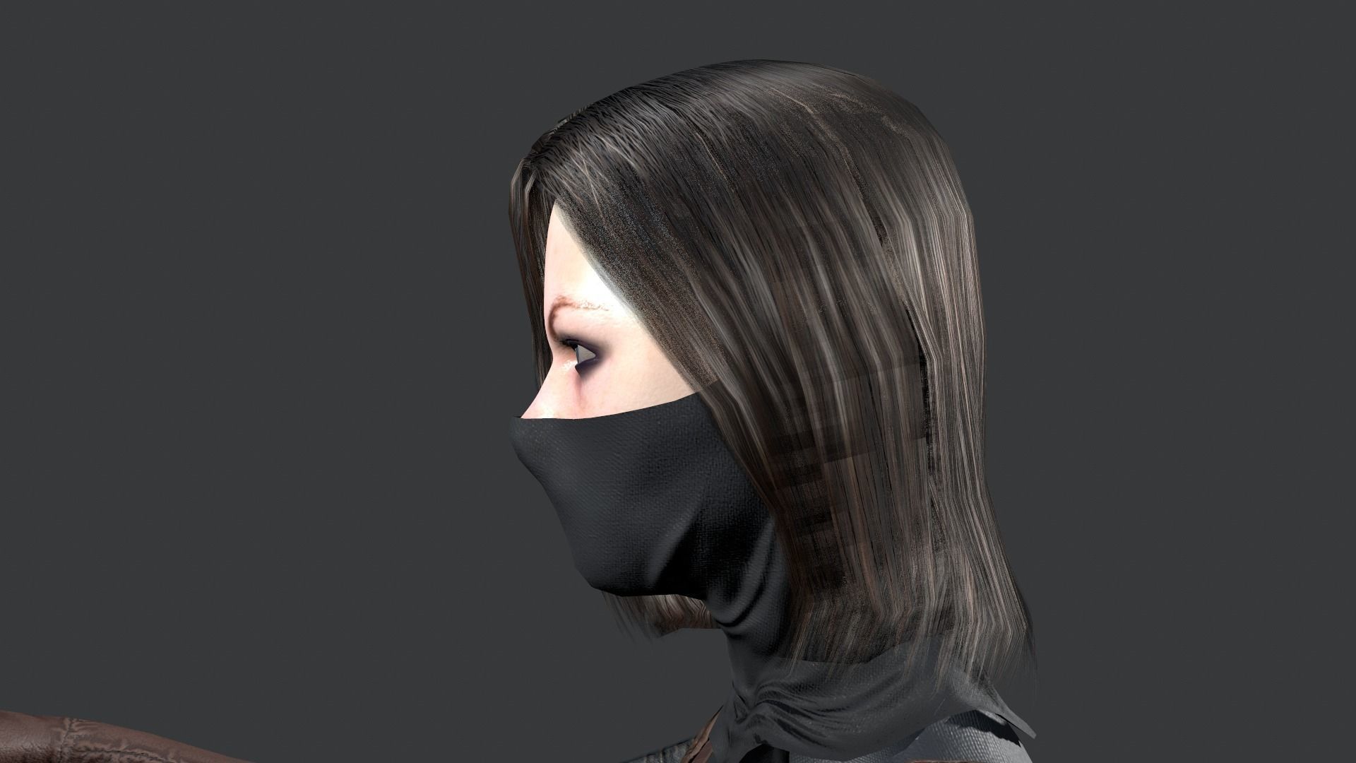 Assassins PACK Low-poly 3D model_58