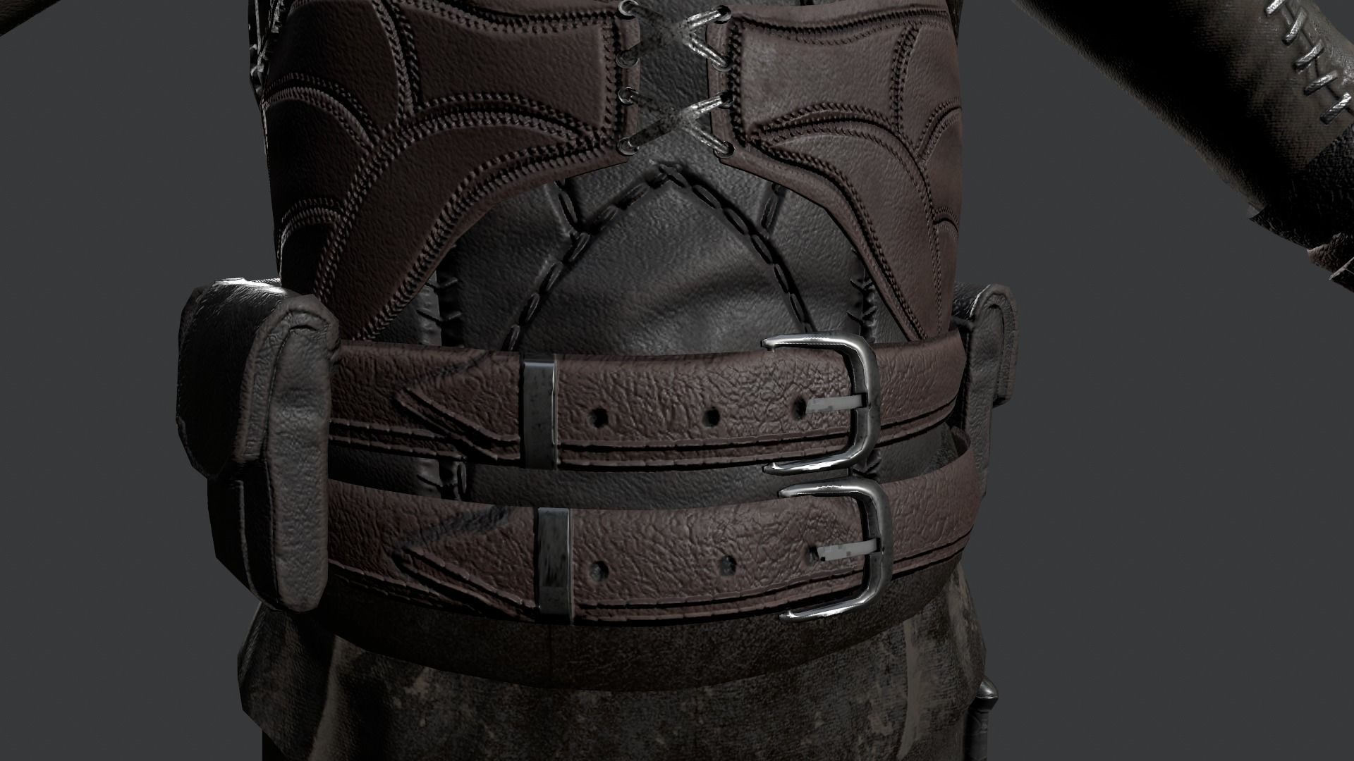 Assassins PACK Low-poly 3D model_38