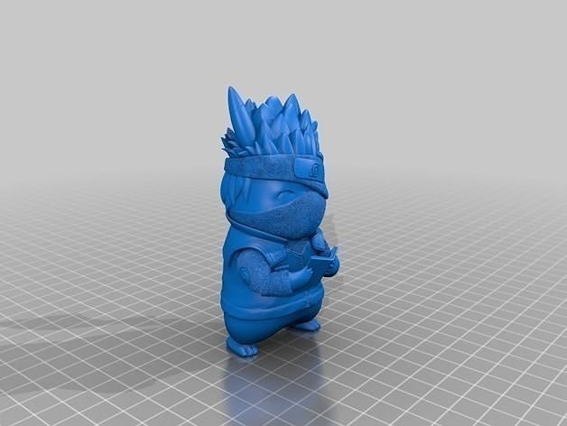 kakaschi  pokemon 3D print model