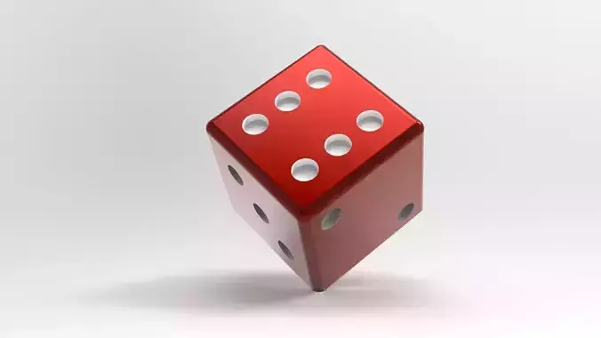 Dice Cube 3d 3D model