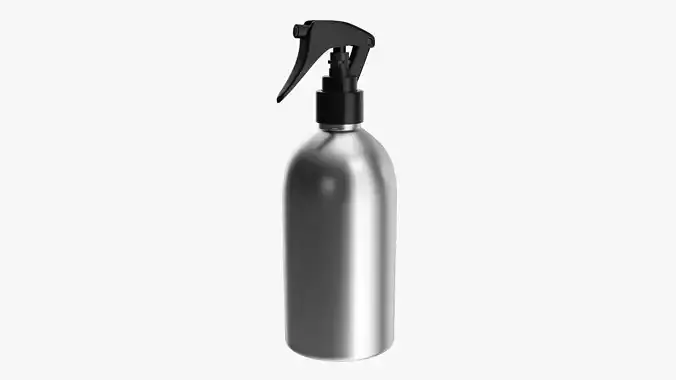 Large metal bottle with dispenser