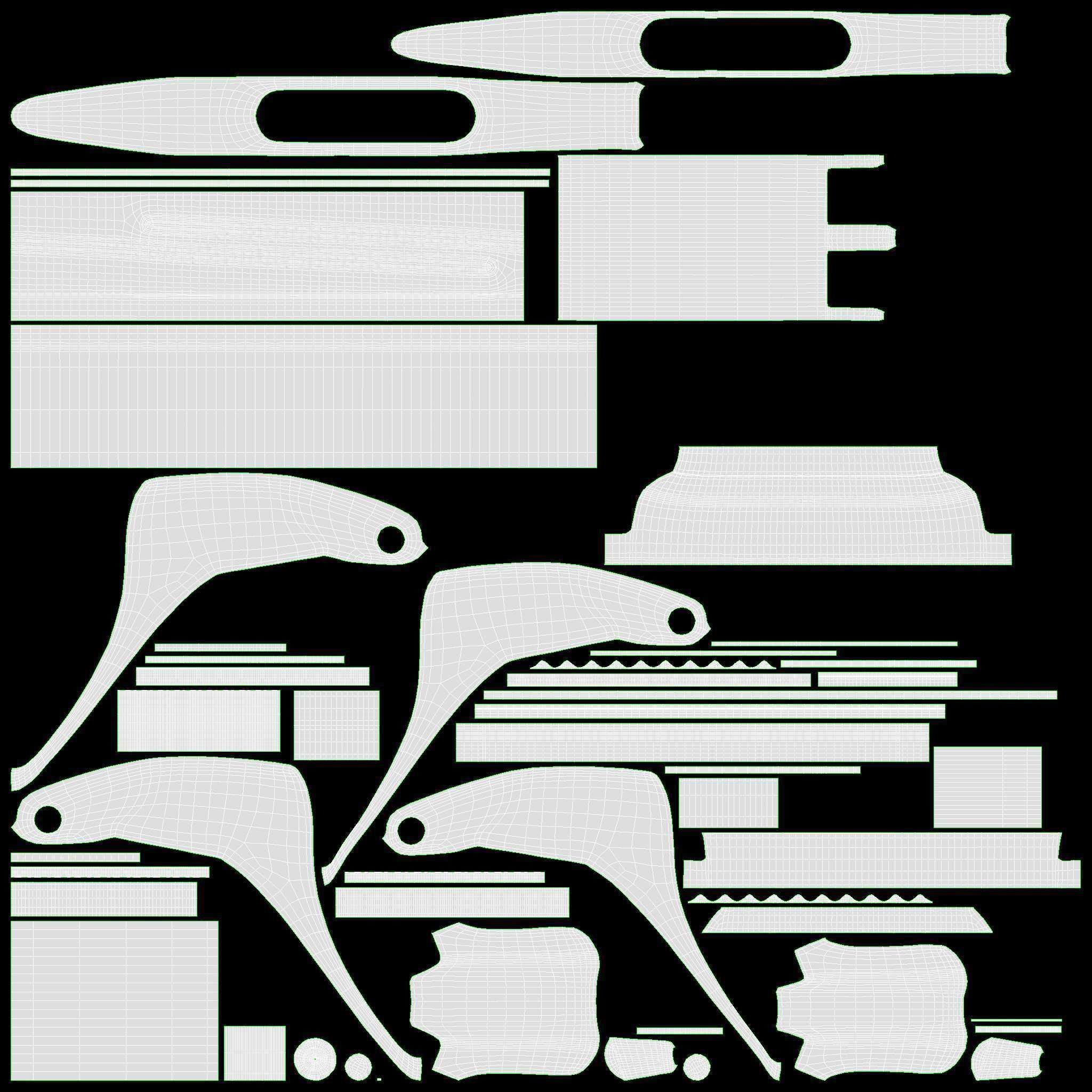 Large metal bottle with dispenser 3D model_12