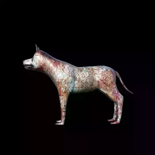 dog Hell PBR texture