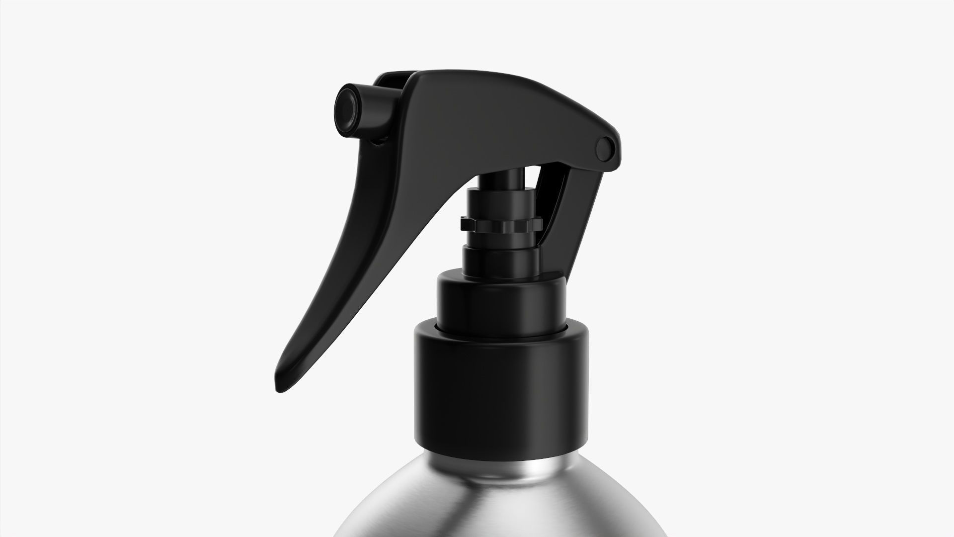 Small metal bottle with dispenser 3D model_3