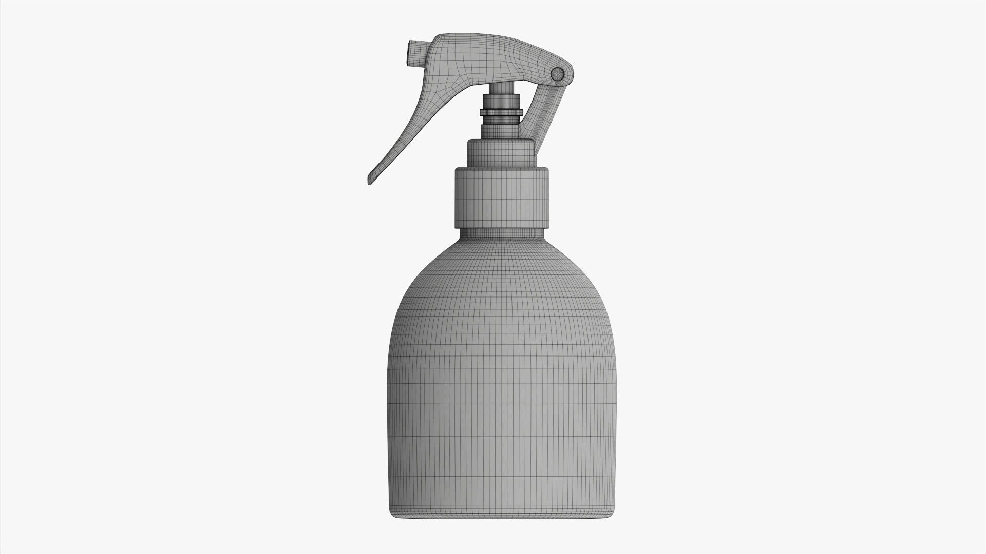Small metal bottle with dispenser 3D model_9