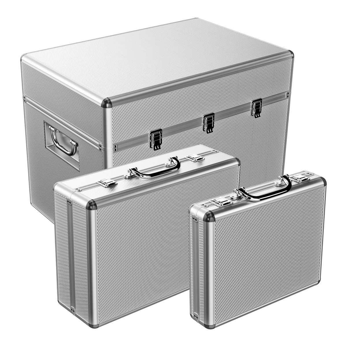 ROC Flight suitcase set 3D model_3