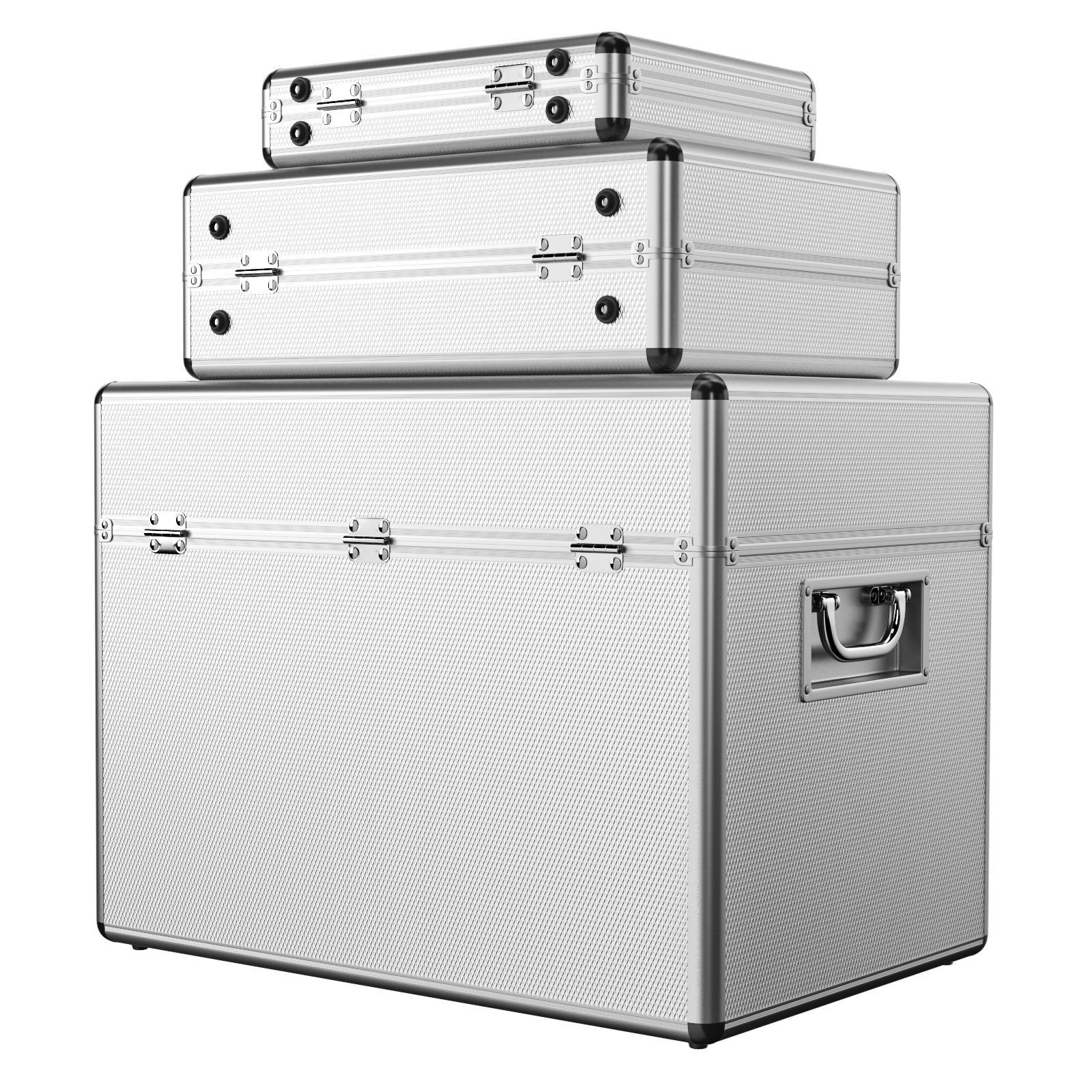 ROC Flight suitcase set 3D model_2