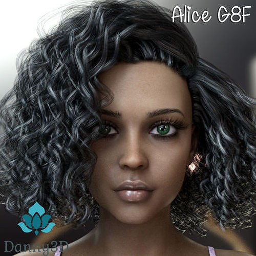 Alice for Genesis 8 Female 3D model