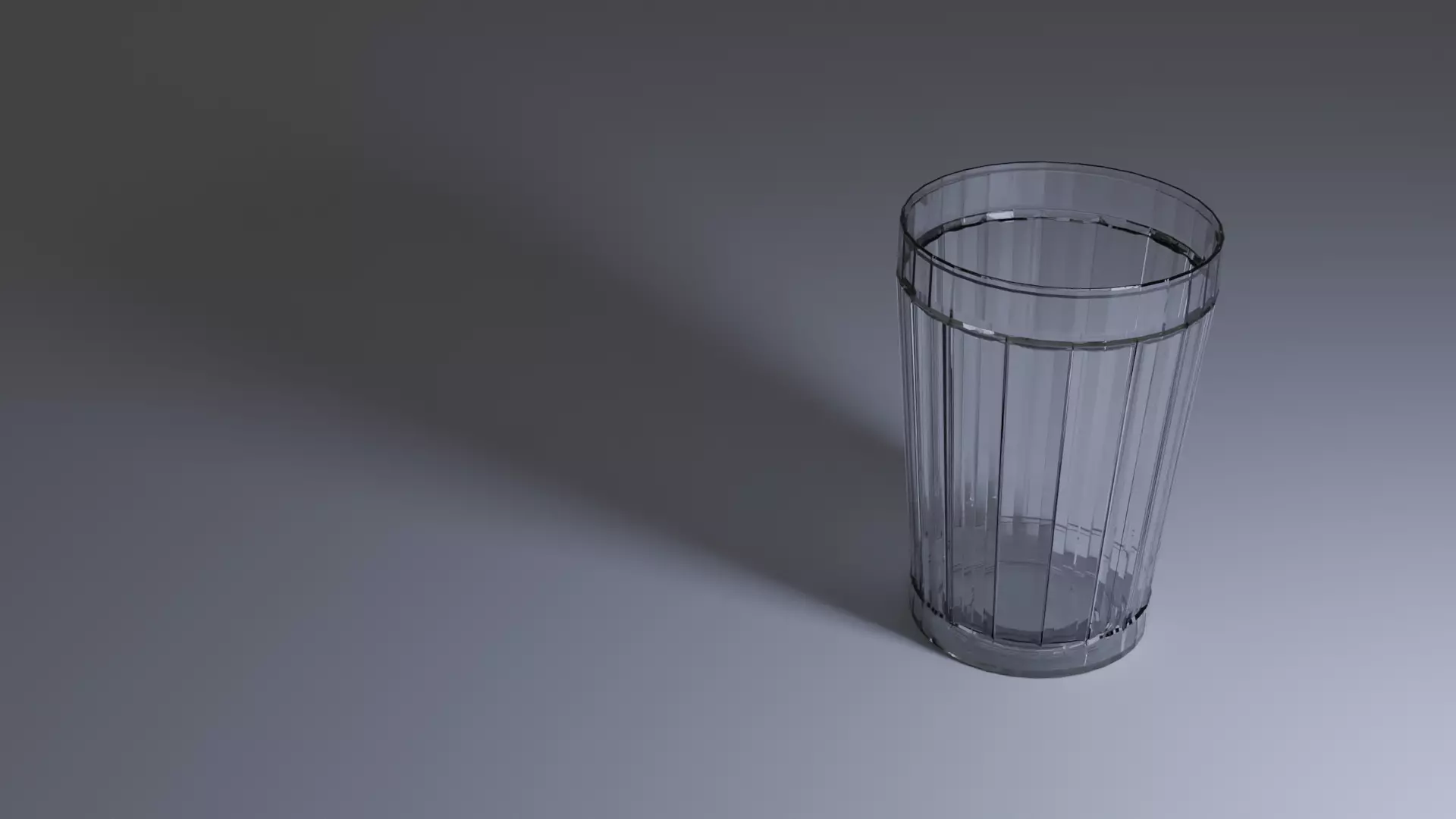 Glass tumbler Free 3D model_0