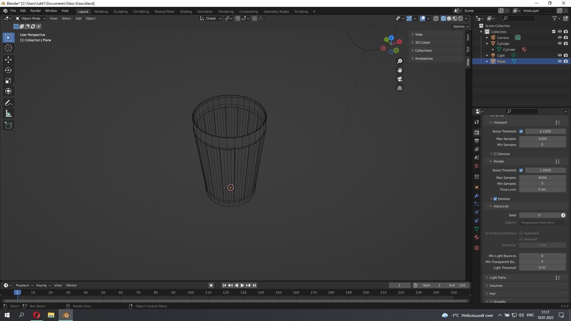 Glass tumbler Free 3D model_2