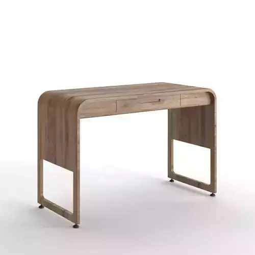 Wood-Desk-01 writing desk - elmwood