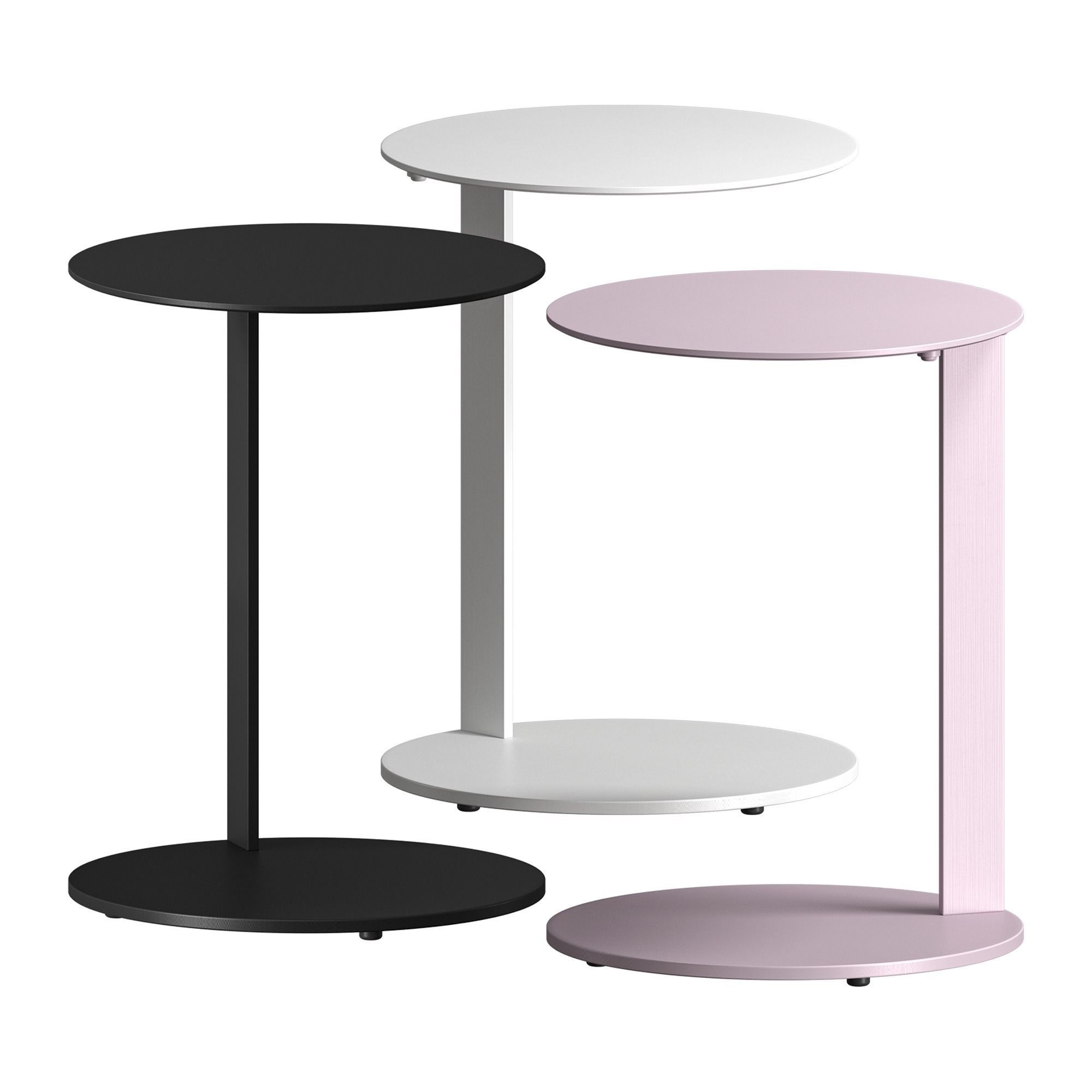 Note Side Table by Blu Dot 3D model_1