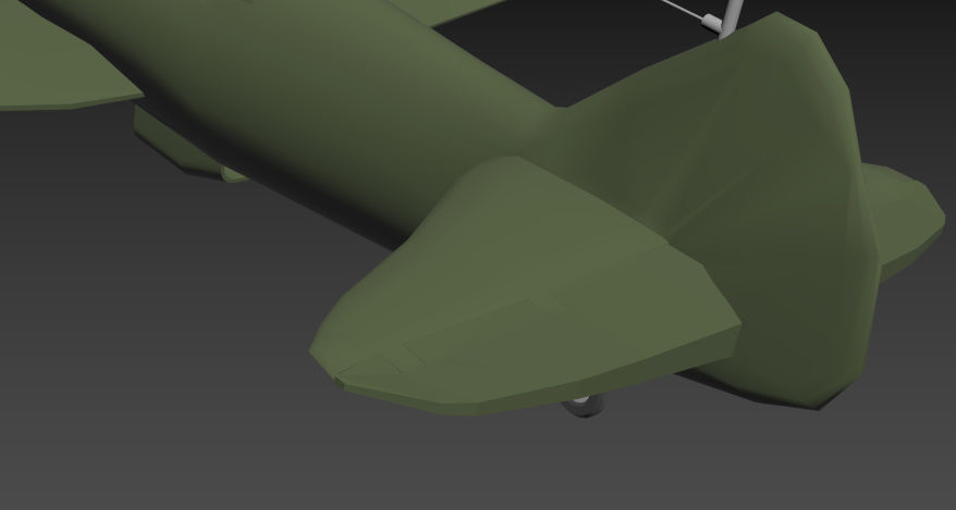 LA-5 FN Low-poly 3D model_23