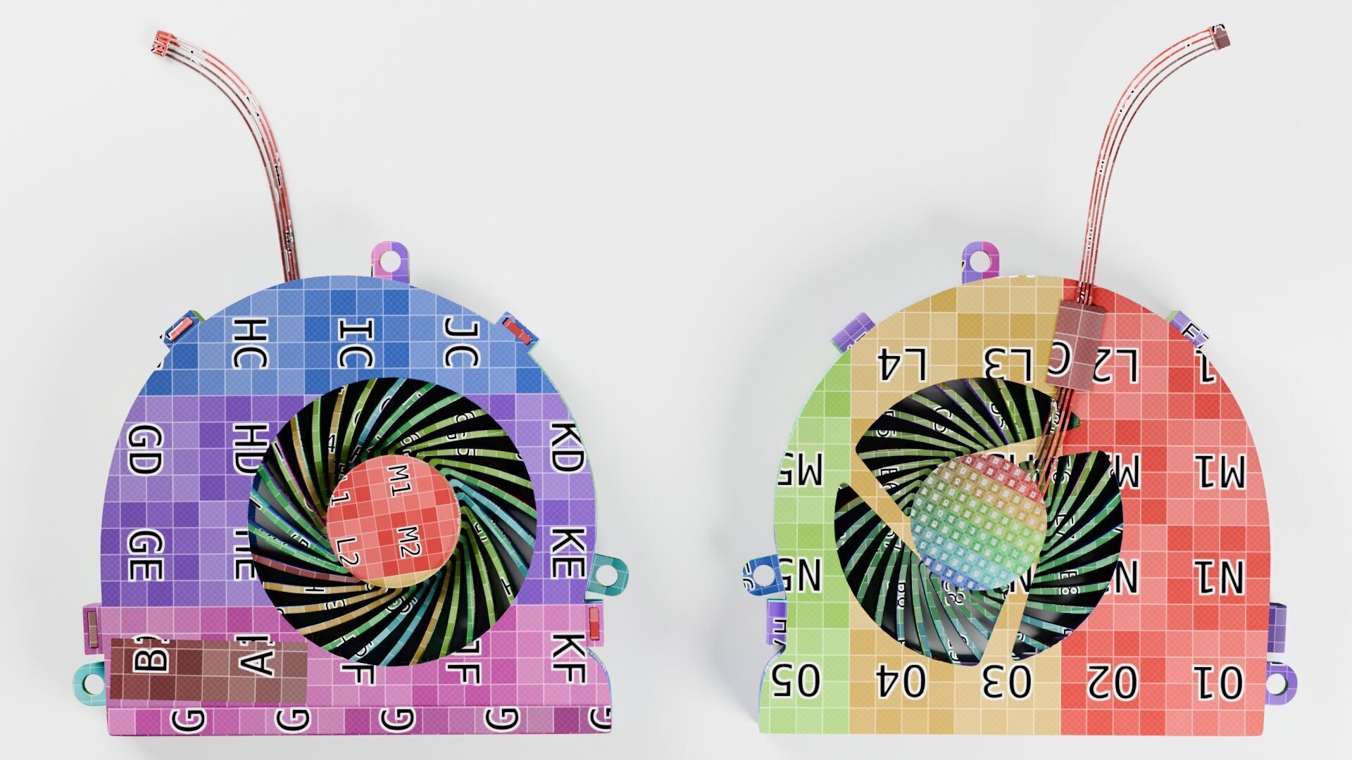 Laptop Cooling Fan Free 3D model_18