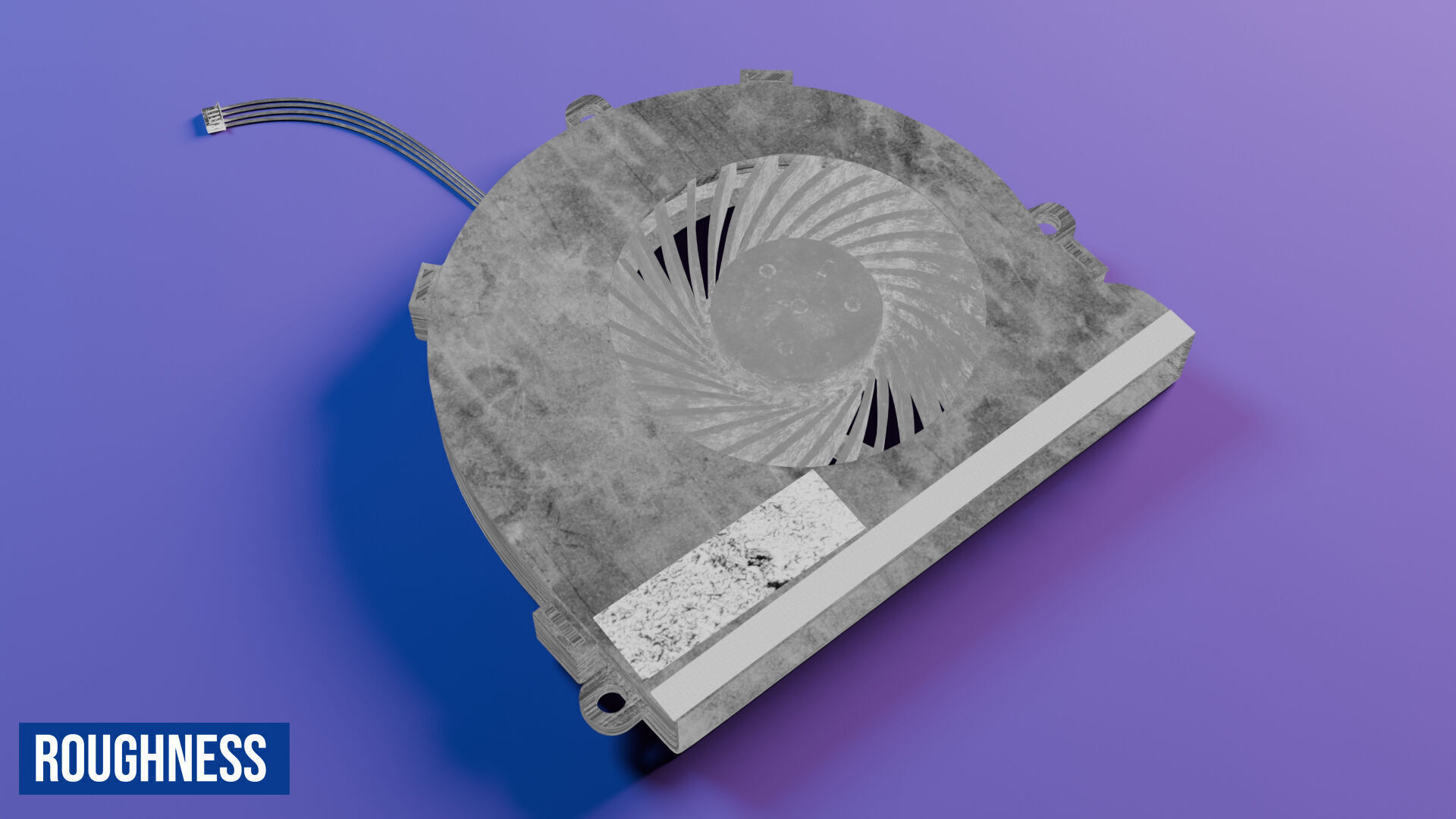 Laptop Cooling Fan Free 3D model_23