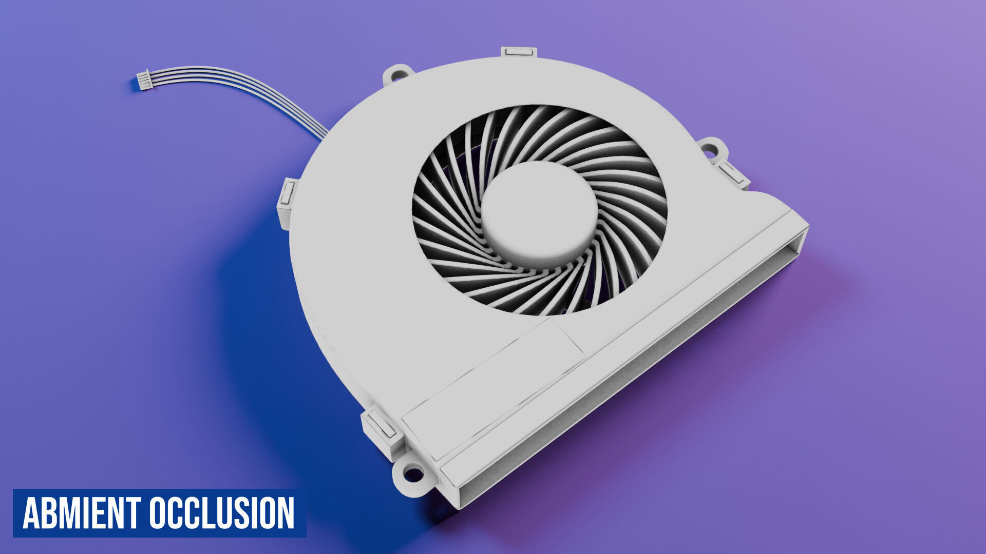 Laptop Cooling Fan Free 3D model_22