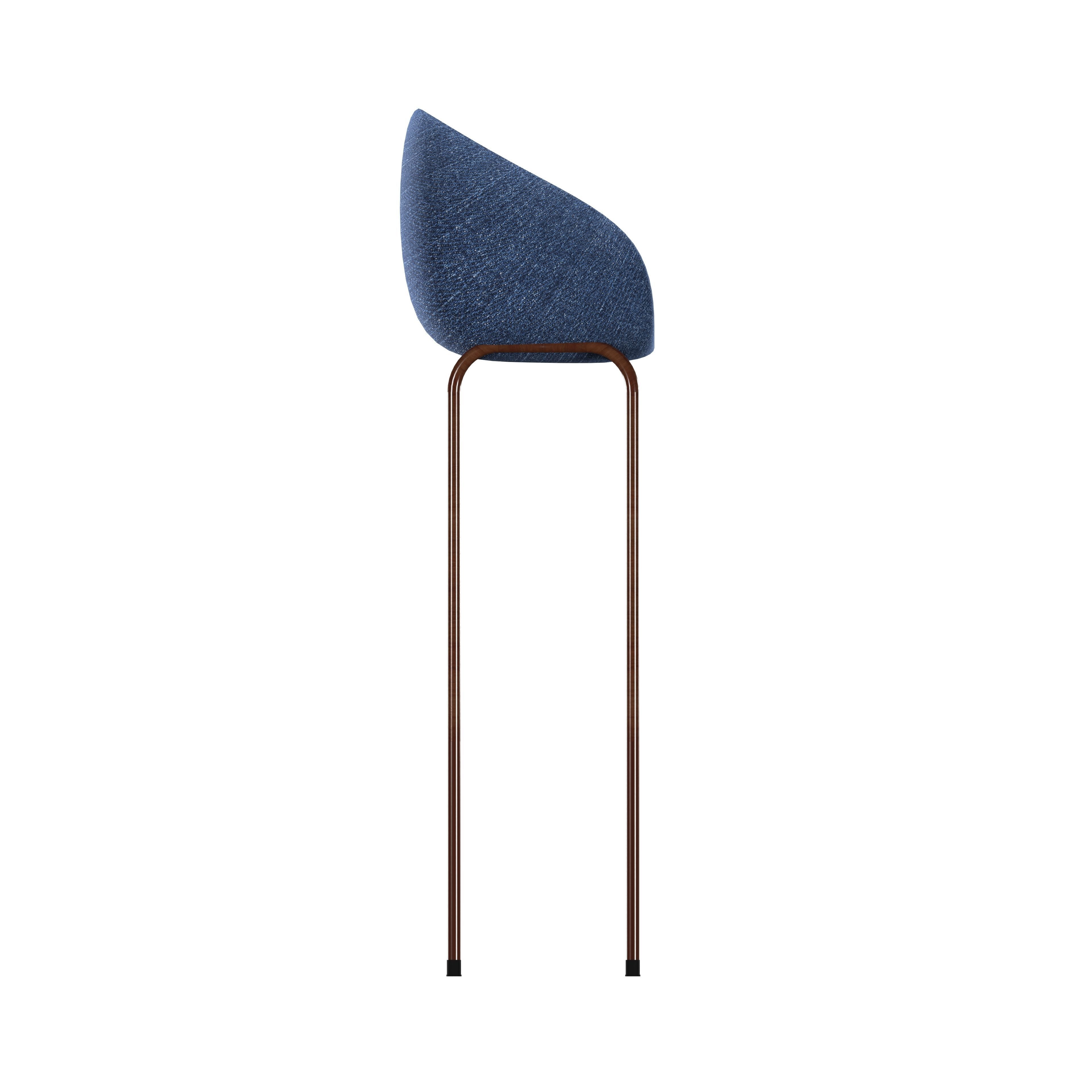 Minimalist Bar stool  Low-poly 3D model_14