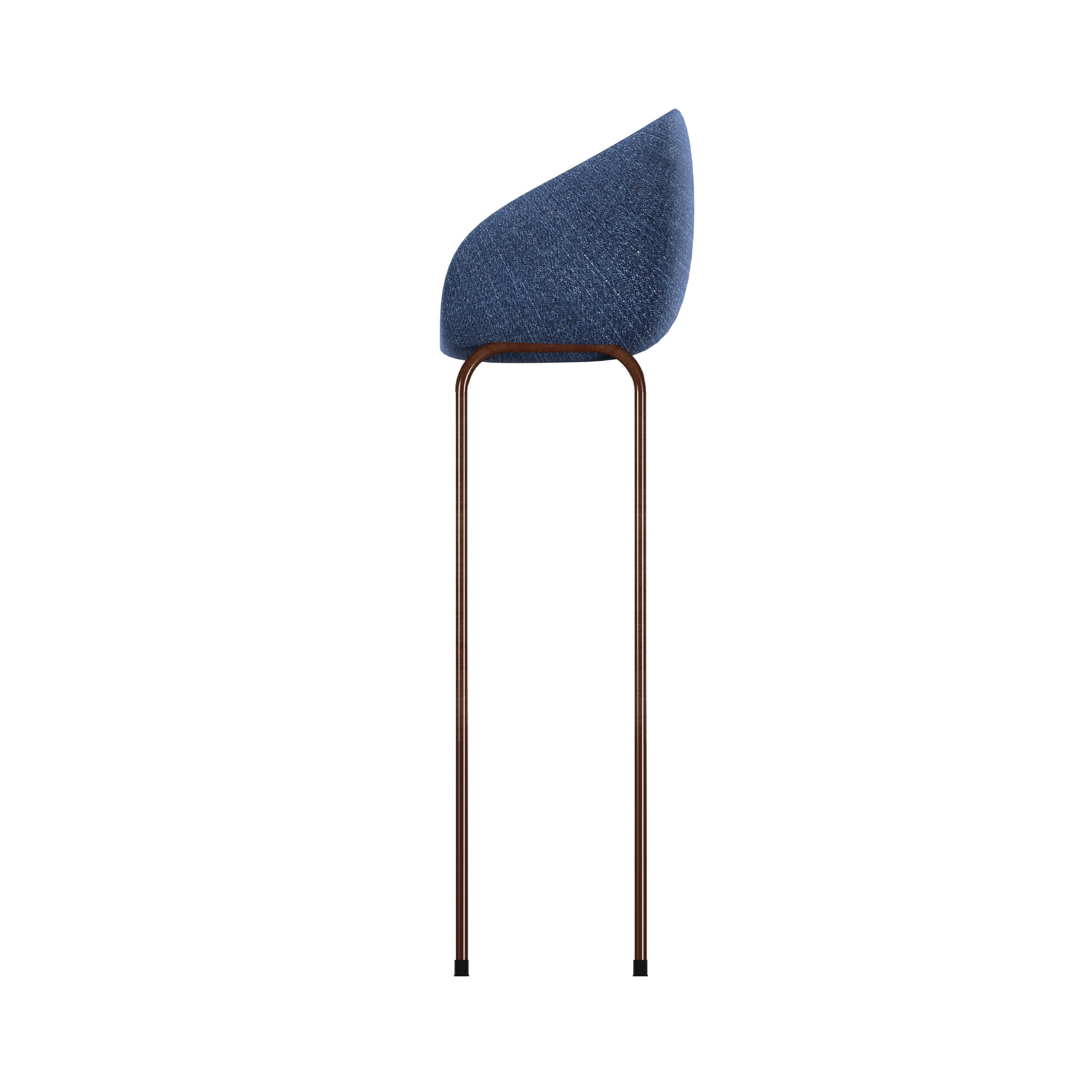 Minimalist Bar stool  Low-poly 3D model_12