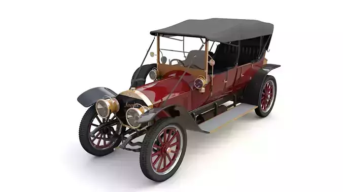 Mercedes 28 60 HP  Phaeton 1911 3D model